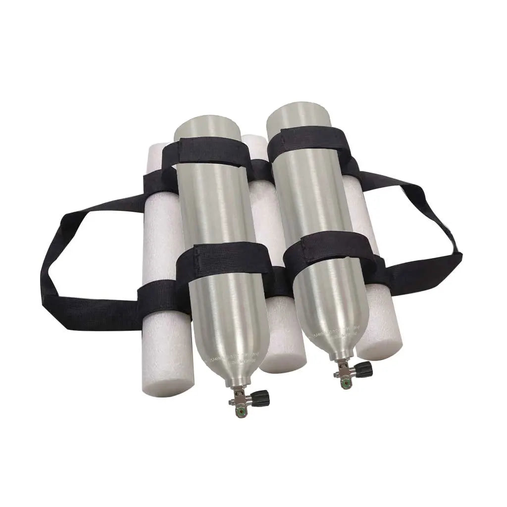 Scuba Diving Tank Rack Holder Keeper for Car Trunk Dive Gear Cylinder 2 Tanks UVA Flex Foam Collapsible Tank Anti-bump Rack Oasis Select