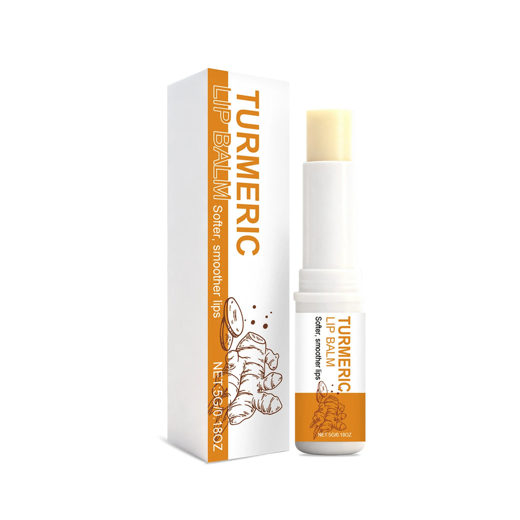 Hoygi Turmeric Lip Balm – Moisturizing & Dark Lip Lightening Turmeric Lip Balm Oasis Select 5g Boxed