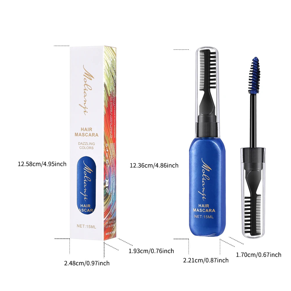 Multi-Color Hair & Eyelash Dye – Long-Lasting Trendy Shades Hair Color Dye Oasis Select