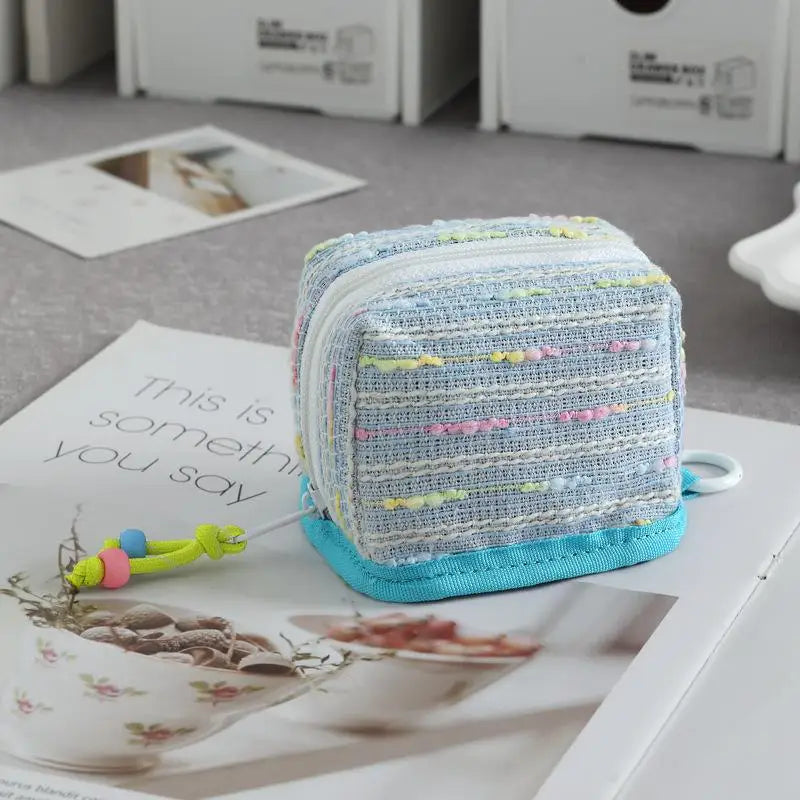 Kawaii Mini Pouch – Earphone Case, Coin Purse & Jewelry Bag