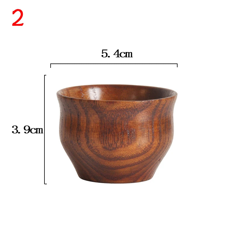 Handmade Spruce Wood Cup – Eco-Friendly Tea Coffee Drinkware Wooden Drinkware Cup Oasis Select 2