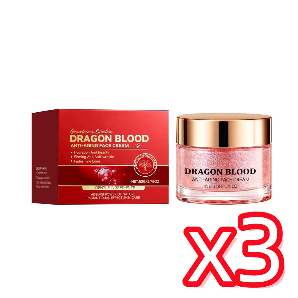 Dragon Blood Retinol Face Cream – Brightening & Firming 50g Brightening Face Cream Oasis Select 50g X 3