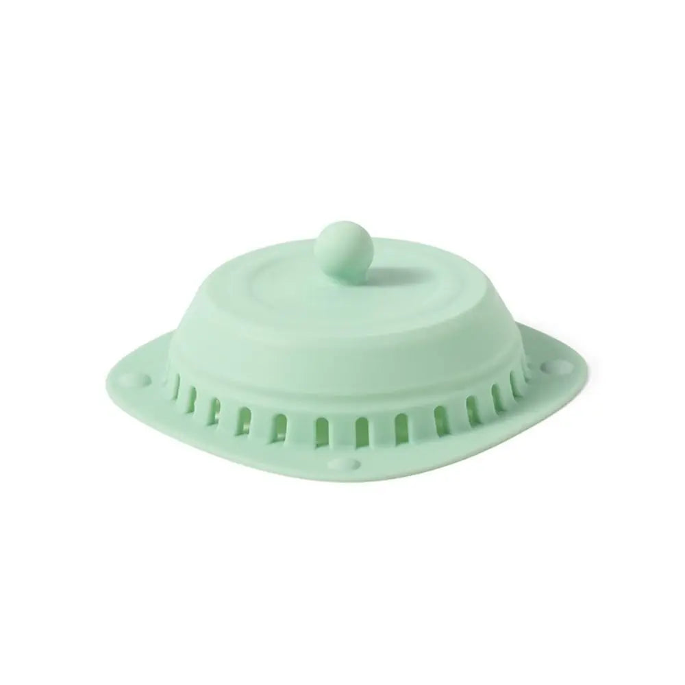 New Anti-clog Sewer Floor Drain Anti-odor Insect-proof Deodorant Cover Sink Strainer Silicone Sealing Plug Oasis Select green