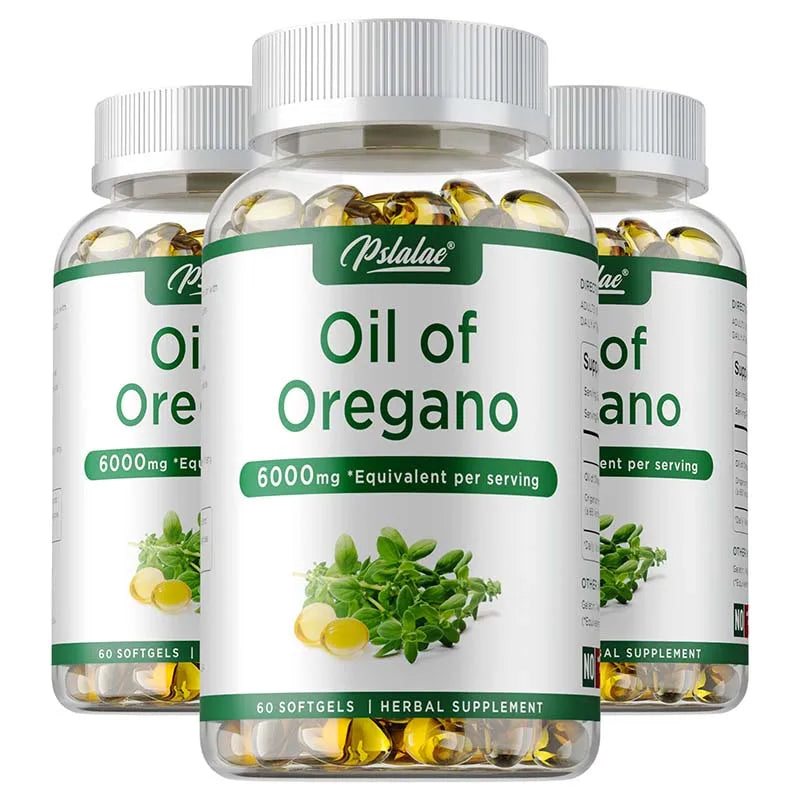 Oil of Oregano Capsules – Gut, Digestion & Immune Support
