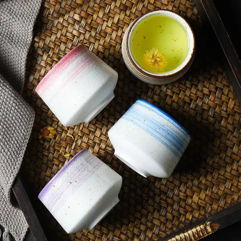 1pcs High Aesthetic Ceramic Coffee Cup Hand Brewed Coffee Sharing Cup Simple and Single High Temperature Resistant Oasis Select