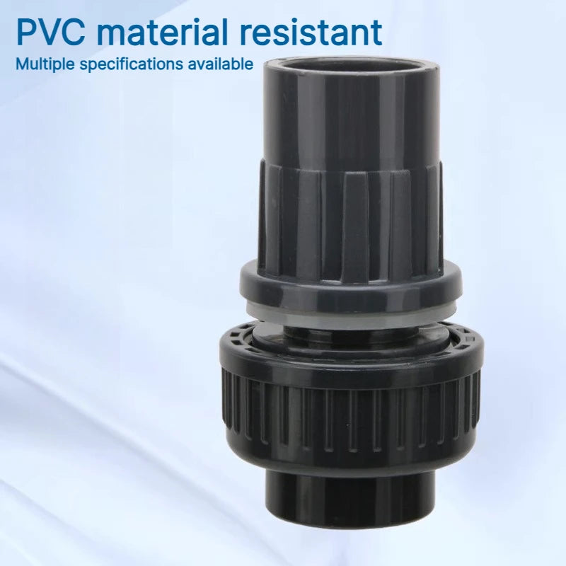 20/25/32/40mm Fish Tank Water Pipe Plastic PVC Black Tube Fittings Joint Duck Bill Outlet Aquarium Accessories Water Inlet Pipes Oasis Select