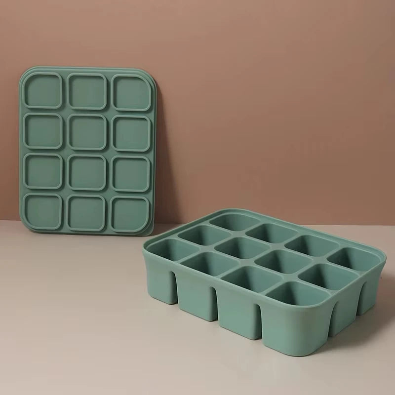 Ice Maker Silicone Ice Form Mold Easy Release Silicone Mold For Cocktail Kitchen Home Oasis Select Green XL