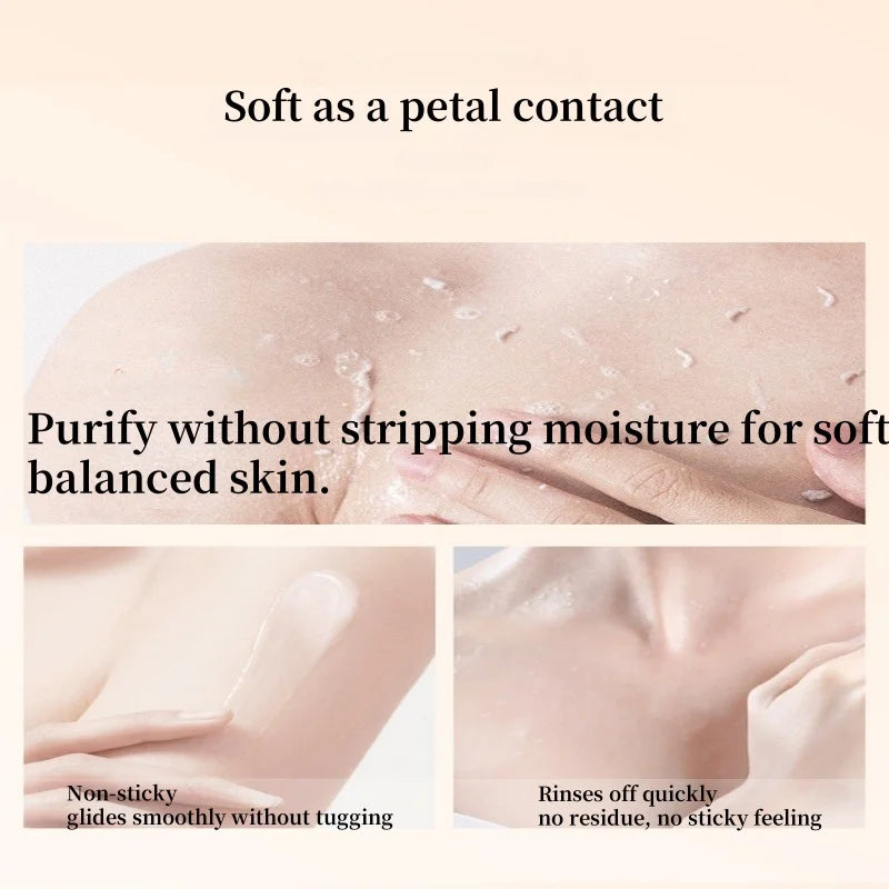 SADOER 350g Coconut Body Scrub – Walnut Shell & Glycerin Coconut Body Scrub Oasis Select