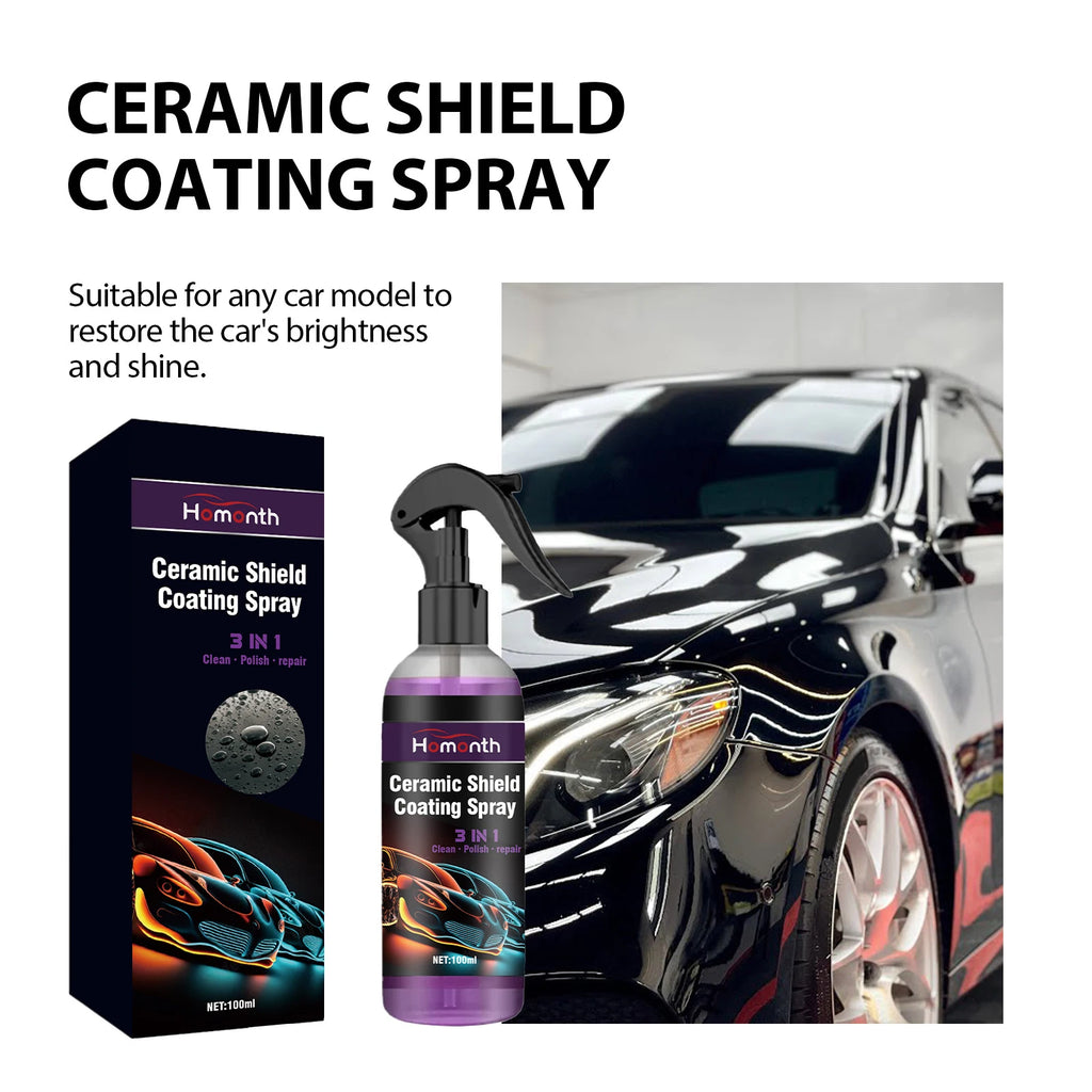Homonth Car Coating Spray – Nano Ceramic Polish & Protector Car Coating Spray Oasis Select