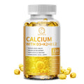 BBEEAAUU Calcium Supplement with Vitamin K2+D3 Prevent Bone Loss, Promote Bone Density and Joint MobilityVegetarian,Gluten Free Oasis Select 120pcs 1bottle United States