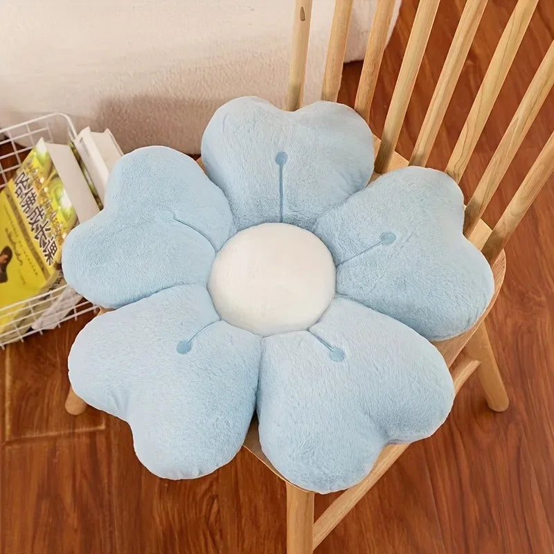 Sunflower Pillow, Daisy Seat Cushion, Flower Mat, Office Mat, Plush Toy Mat, Christmas Gift, Halloween, Thanksgiving Gift Oasis Select 35cm 3 Artificial Plush Four Seasons