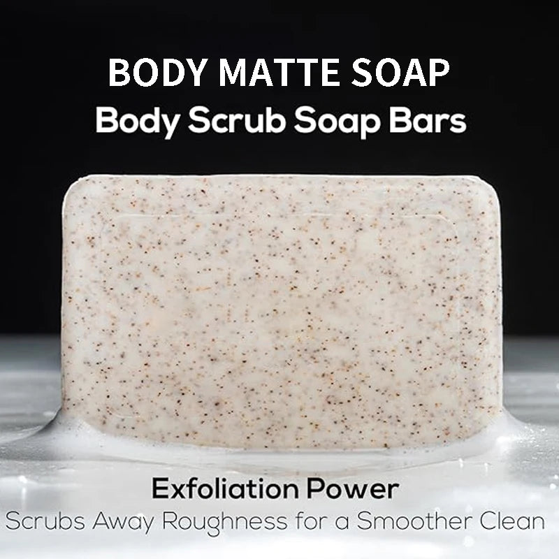 200g body matte soap, rich in shea butter and olive oil, physically exfoliates, gently cleans, softens and dries skin Oasis Select