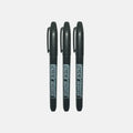 9/6/3pcs Permanent Art Marker Pen Fine Point Waterproof Ink Thin Nib Crude Nib Black Blue Red Ink 1.0mm Fine Color Marker Pens Oasis Select 3pcs black