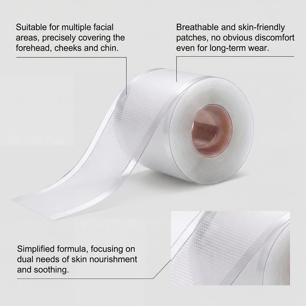 Microneedle Silicone Body Care Patch 4cm×150cm | Breathable
