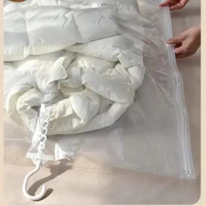Vacuum Storage Bags with Electric Pump 4 Pack Space Saving for Clothes Suits Jackets Travel Clothing Winter Outerwear Oasis Select China Mainland