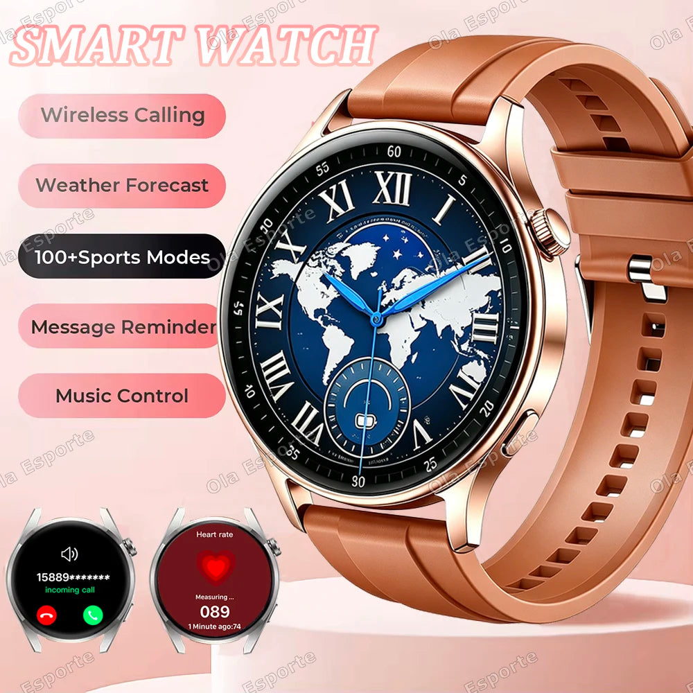 Ola Esporte Smart Watch – Bluetooth Calls, Heart Rate Monitor
