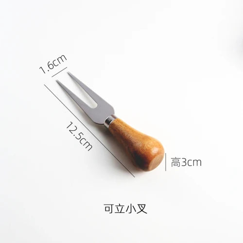 Creative western tableware butter toast jam spread knife fruit knife fork spoon spoon and fork set Oasis Select Small fork
