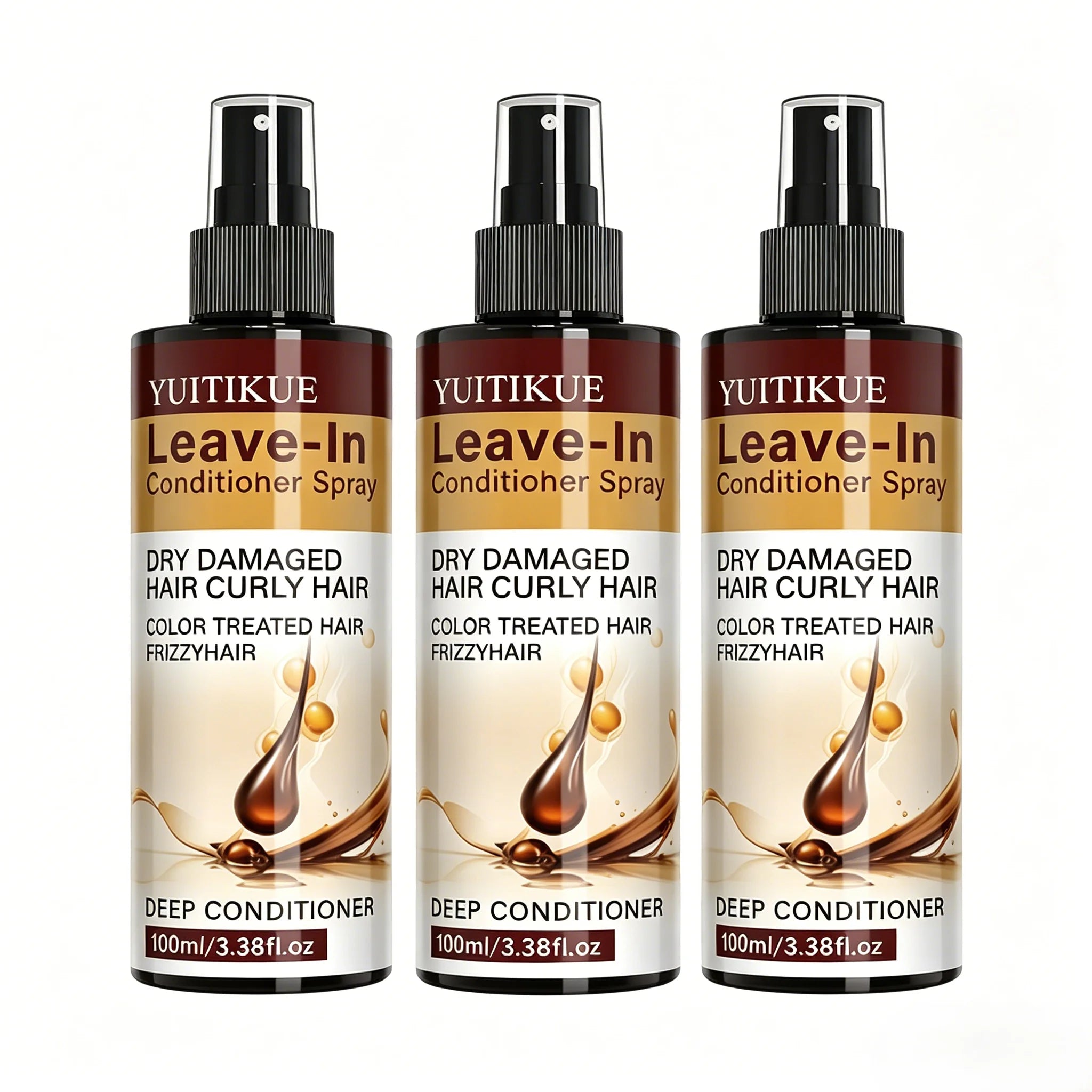 YUITIKUE Leave-In Conditioner Spray – Anti-Frizz & Hydrating