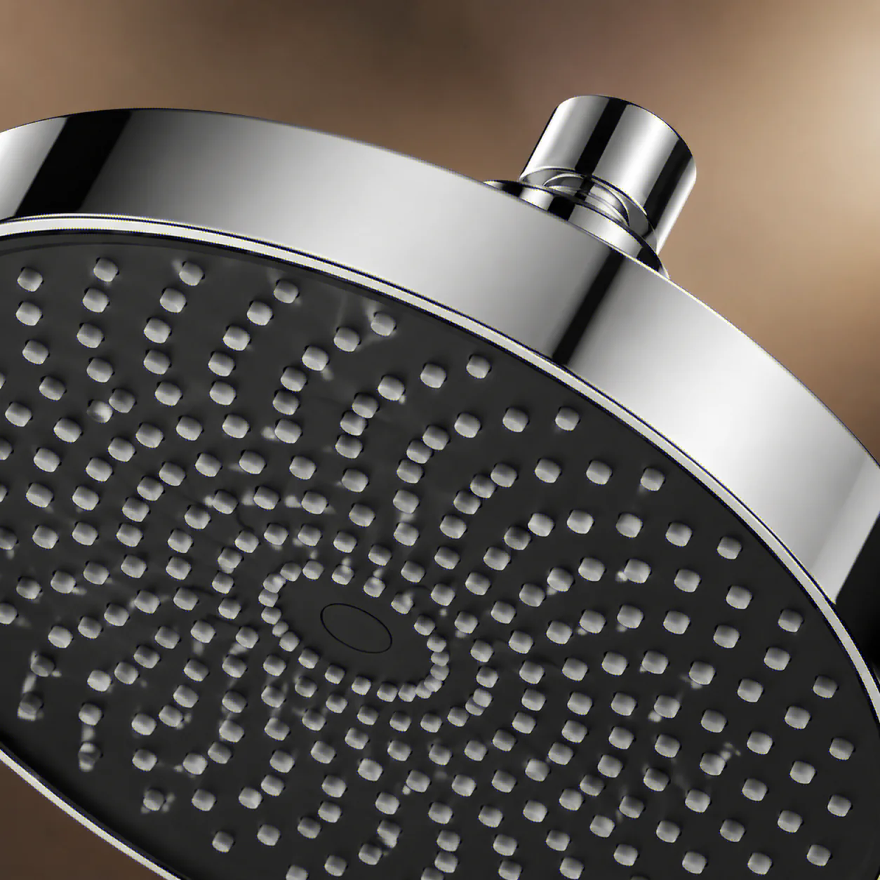 25cm Large Top Shower Head High Flow Pressurized Bathroom Single Sprayer for Home Use Oasis Select