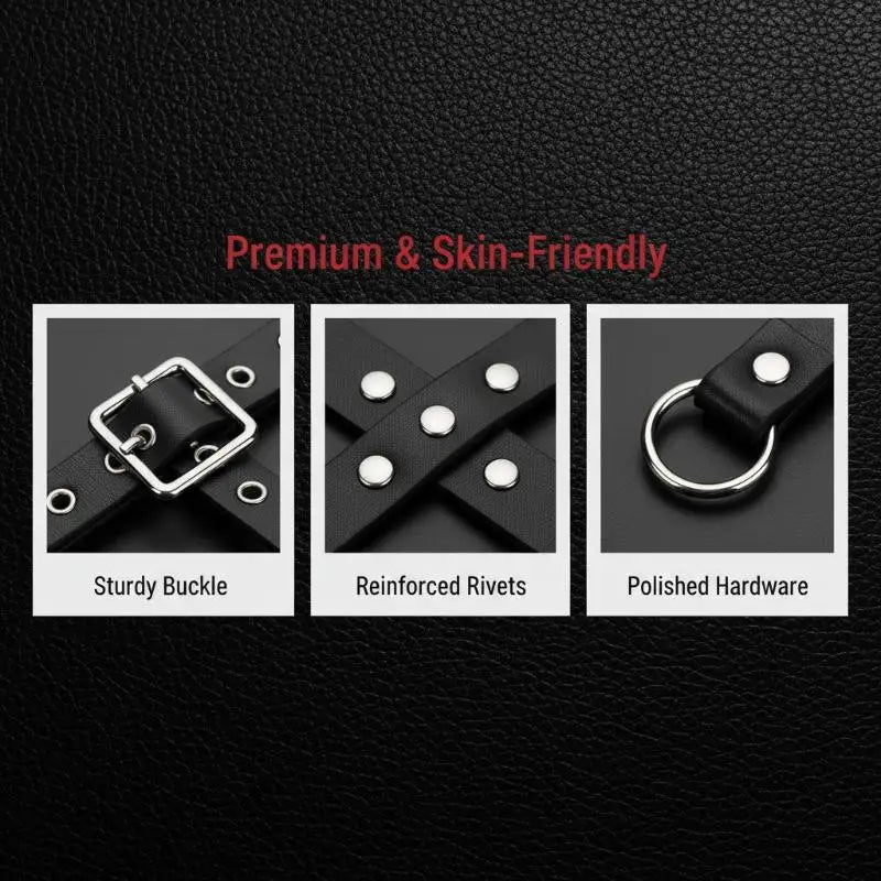 Eye Mask Sex Bondage Adult Game Couples Leather Harness Mask Wearable Costumes For Women Men Cosplay Toys Face Masks Sex Toys Oasis Select