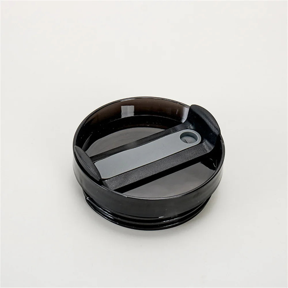 Replacement Lids for Stanley 40 oz Tumbler With Handle Cap Fit Quencher H2.0 40oz Mug Cup Accessories Oasis Select Black 2