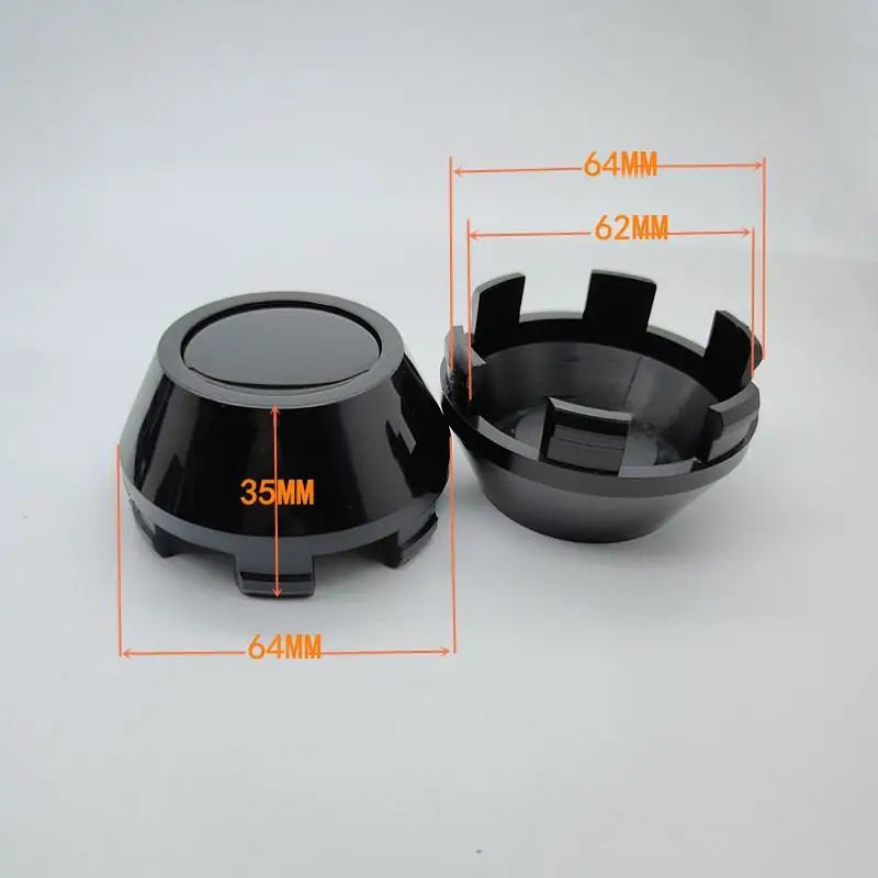 4Pcs For Nissan Mazda Accessories 64mm Car Wheel Center Caps With Solid Logo Emblem Logo Rim Hubcap Cover Oasis Select