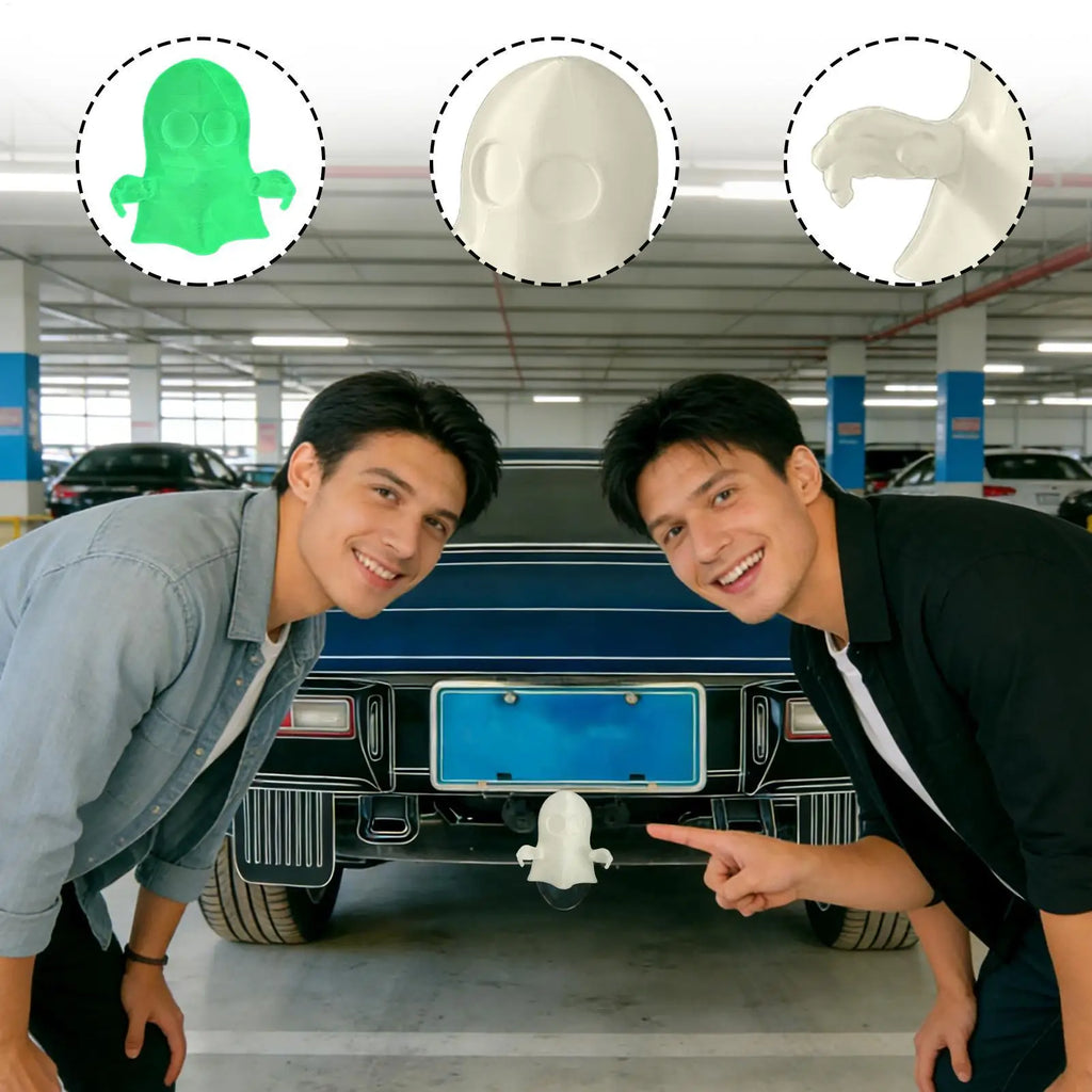 Funny Trailer Hitch Cover Glow In The Dark Vehicle Decoration Trailer Hitch Cover Plug for Men Friends Family Husband Him Oasis Select