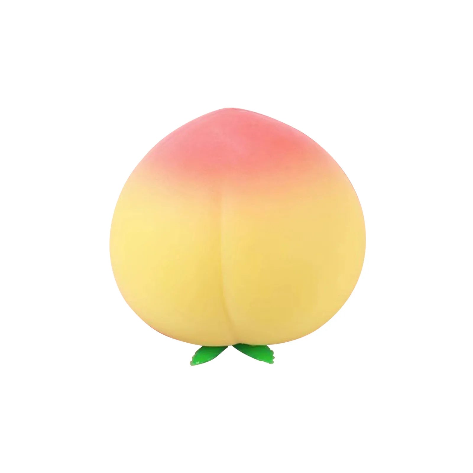 Kawaii Peach Squishy Fidget Toy – Slow Rising Stress Relief Squishy Fidget Toy Oasis Select Yellow One Size