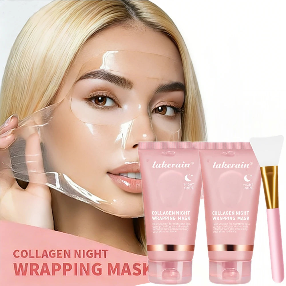 Korean Collagen Peel-Off Night Mask – Firm & Hydrate 75ml