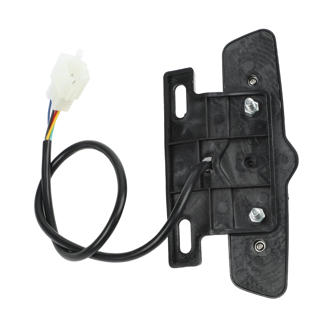 36V-60V Electric Bicycle Ebike Taillight Turn Signal Rear Rack Lamp Light Mountain Bike Cycling Light Tail-lamp Bicycle Light Oasis Select
