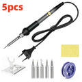 60W Adjustable Electric Soldering Iron 220V EU – SLADE Rework Kit Electric Soldering Iron Oasis Select 5pcs set EU