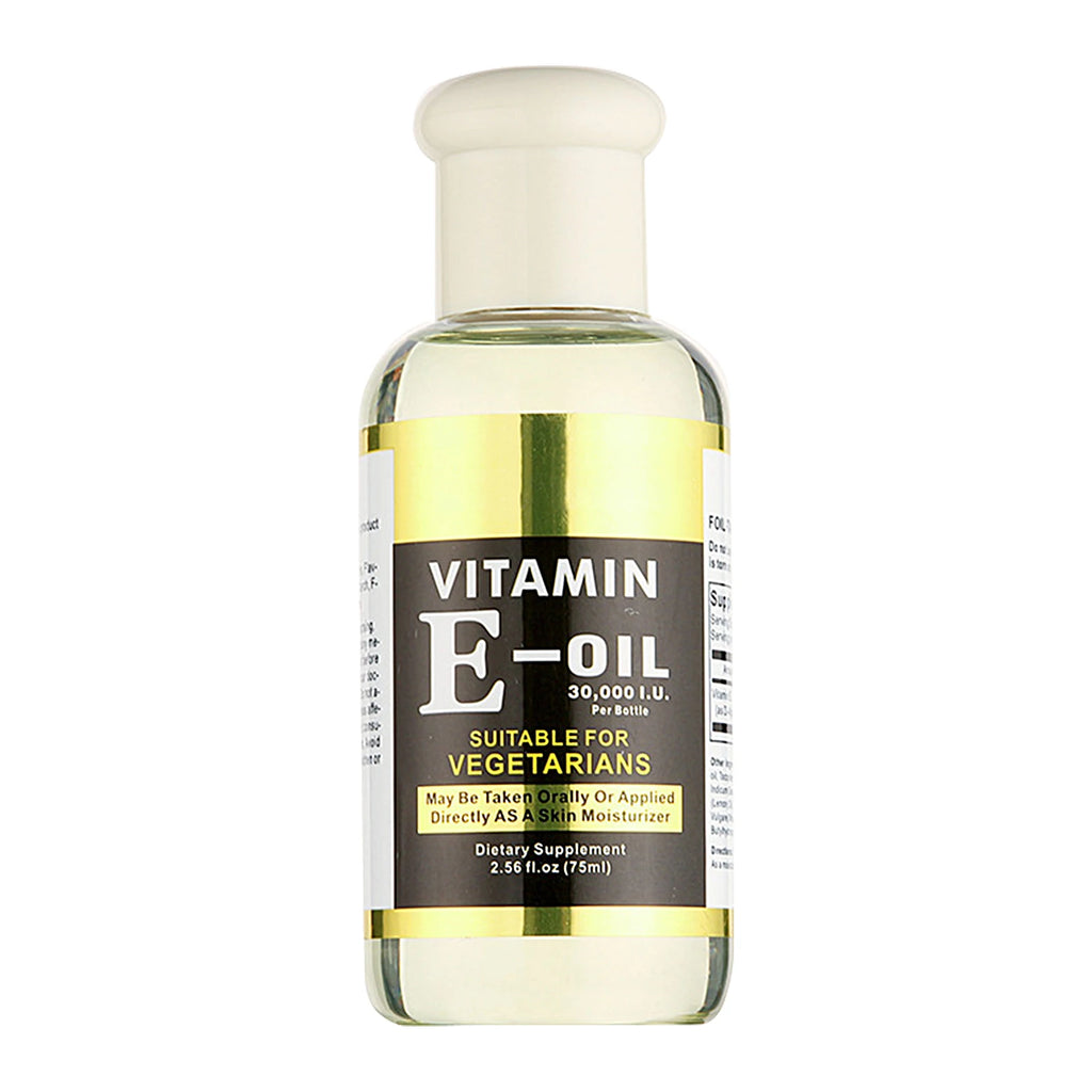 75ml Vitamin E Oil Face Serum Oil Shrink Pores Anti Wrinkle Aging Freckle Anti-wrinkle Lightens Dark Spots Repair Face Skin Care Oasis Select