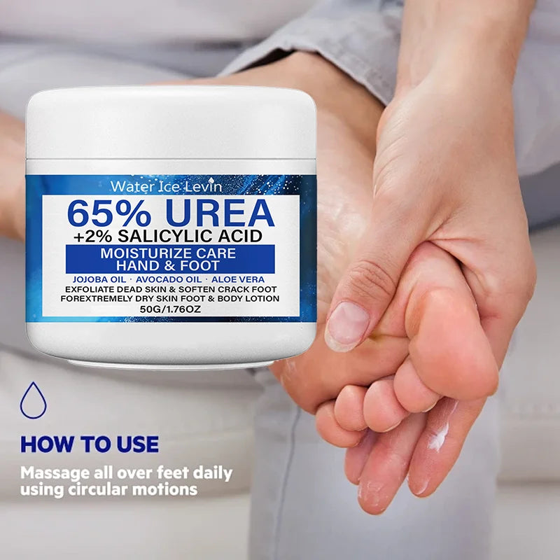 Urea & Salicylic Acid Foot Cream – Dry & Cracked Heel Repair Foot Cream Oasis Select