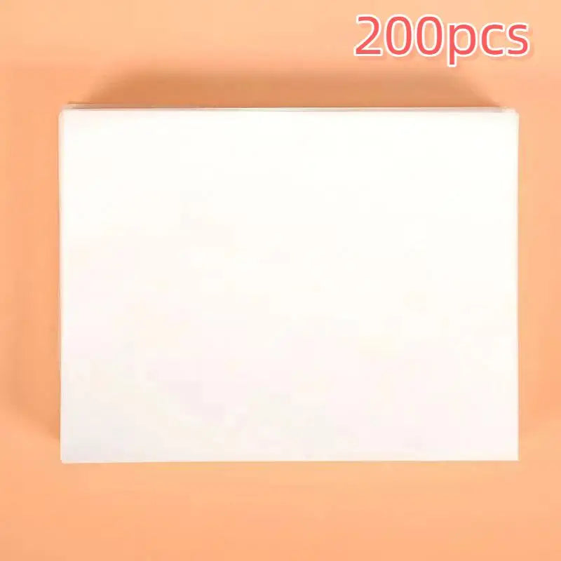 200Pcs Air Fryer Parchment Paper Burger Dessert Sandwich Wrapping Brown Wax Paper Kitchen Oven Paper Oasis Select 200pcs 15x20cm