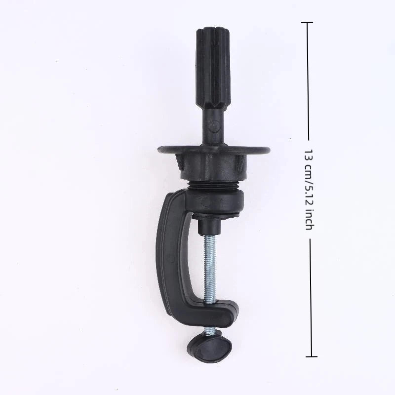 1/2/5Pcs Adjustable Plastic Mini Wig Head Stand Table Clamp Hair Accessory Tool Training Mannequin Holder For Wig Making Oasis Select