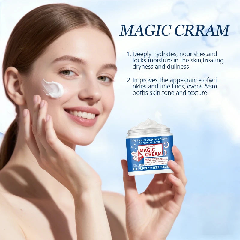 LGRAMER Hydrating Face & Neck Cream – Moisturize & Brighten Skin