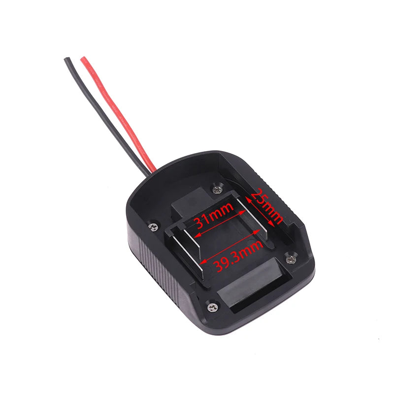 DIY Battery Cable Battery Adapter Connector Output Adapter For 18V Li-ion BL1830 BL1840 BL1850 For Electric Drills Oasis Select 1pcs