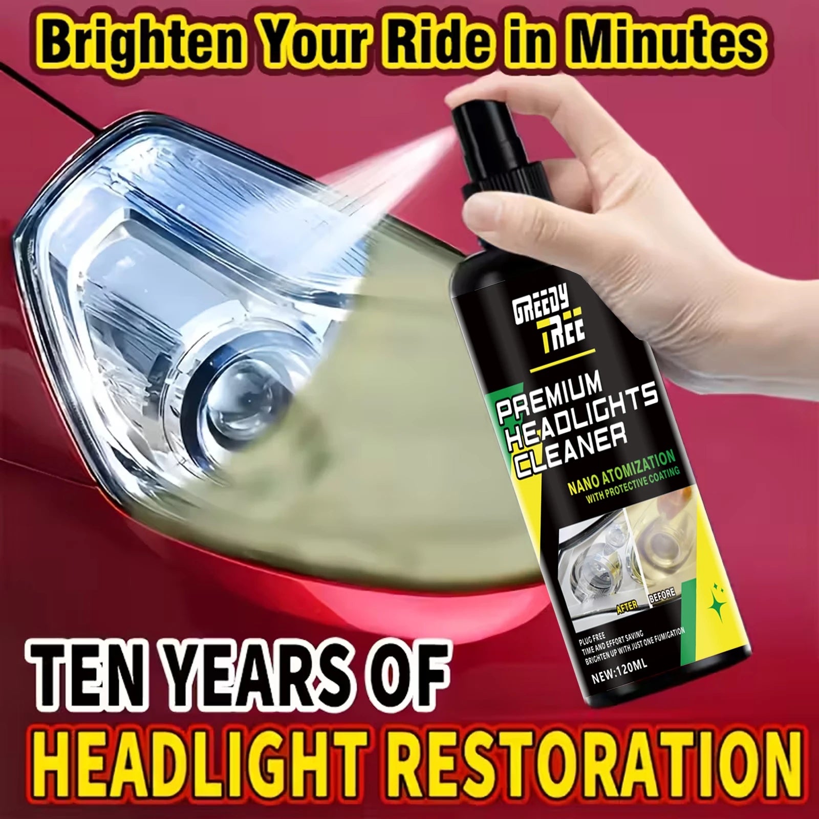 Headlight Restoration Kit – Ceramic Coating & Clarity Restore