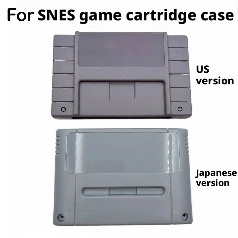 SNES Game Cartridge Replacement Shell – Gray Housing Case