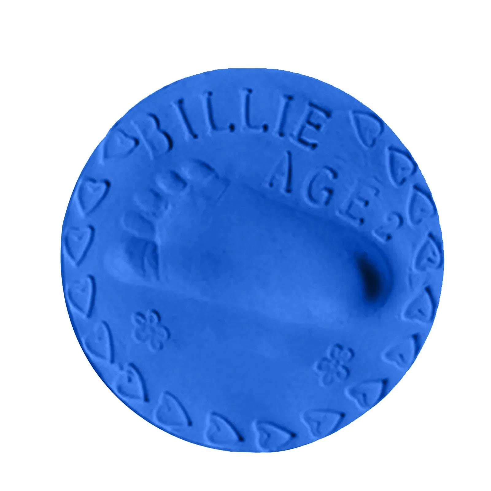 Baby Care Air Drying Soft Clay Baby Handprint Footprint Imprint Kit Casting Parent-child Hand Inkpad Fingerprint Oasis Select Blue