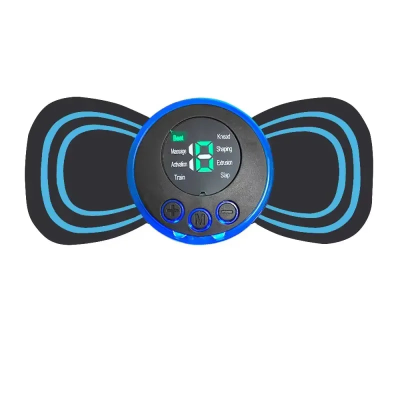 Muscle Electric Massager 2/3/4 Pcs EMS Neck Massage Machine 8 Modes 19 Levels of Strength Vibrater Instrument Treatment Oasis Select 001