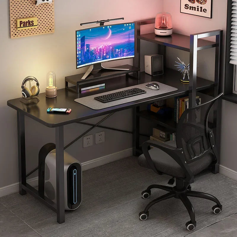Multi-functional Gaming table Computer table Desktop desk Bookshelf table Game table Writing table Oasis Select