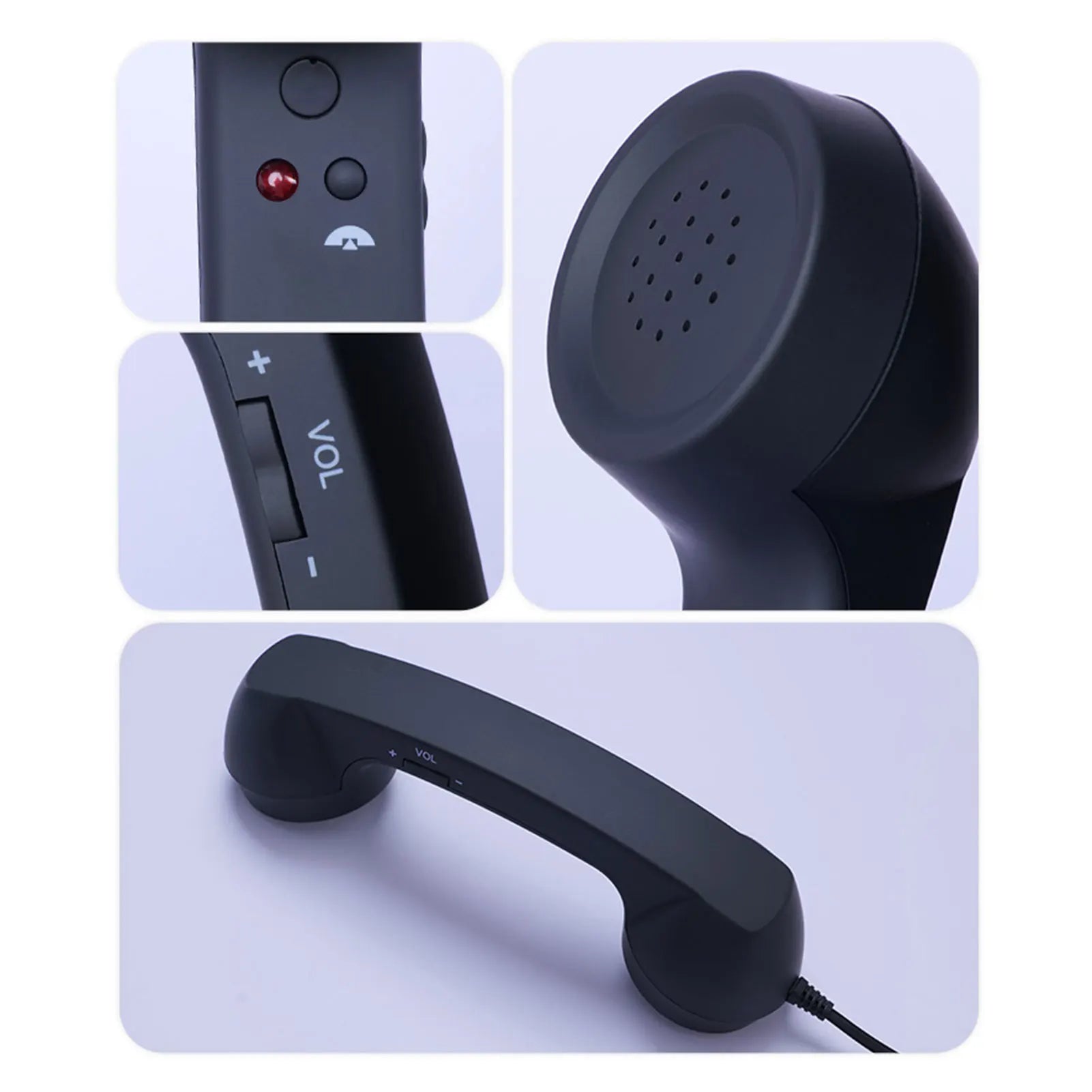 Retro Type-C Phone Handset | Vintage Wired Receiver for Smartphones Retro Phone Handset Oasis Select