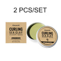 Hair Styling Clay Matte Curling Clay Strong Hold Matte Finish Fluffy Hold Non Greasy Curly Hair Natural Look Easy Wash 70g Oasis Select 2 PCS