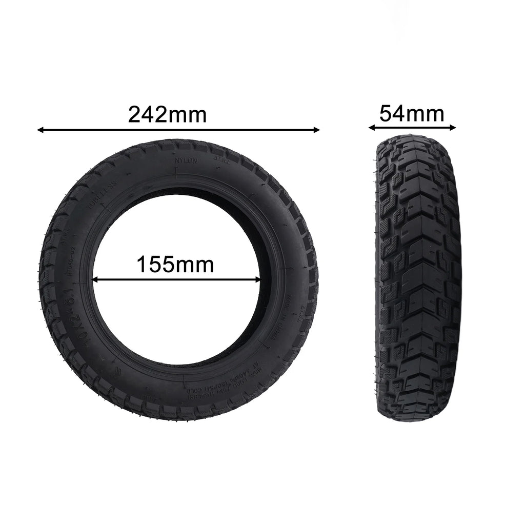 1pc Tubeless Tyre 10 Inch 10x2-6.1 Tubeless Tyre Off-Roads Tire For Xiaomi Electric Scooter Rubber Electric Scooter Accessories Oasis Select