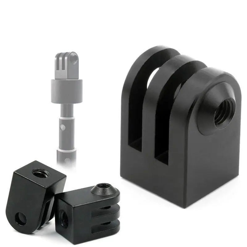 Mini 1/4" M6 Tripod Screw Adapter Aluminum Monopod Mount Base For 13 12 11 10 9 Action Camera Accessories Oasis Select