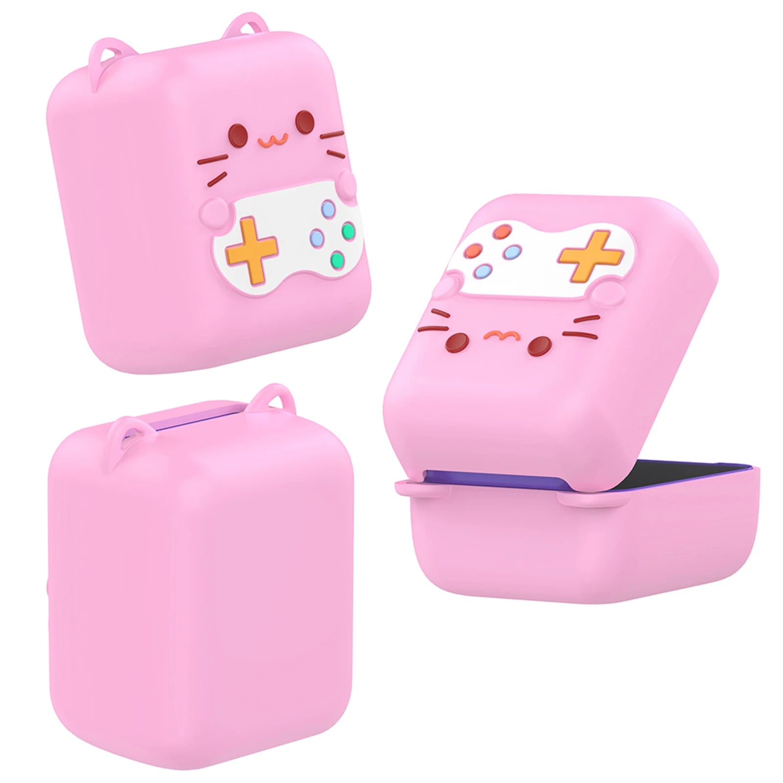 Silicone Case Shockproof Protective Skin Sleeve Protective Skin Cover for Bitzee Interactive Digital Pet Oasis Select Pink China Mainland