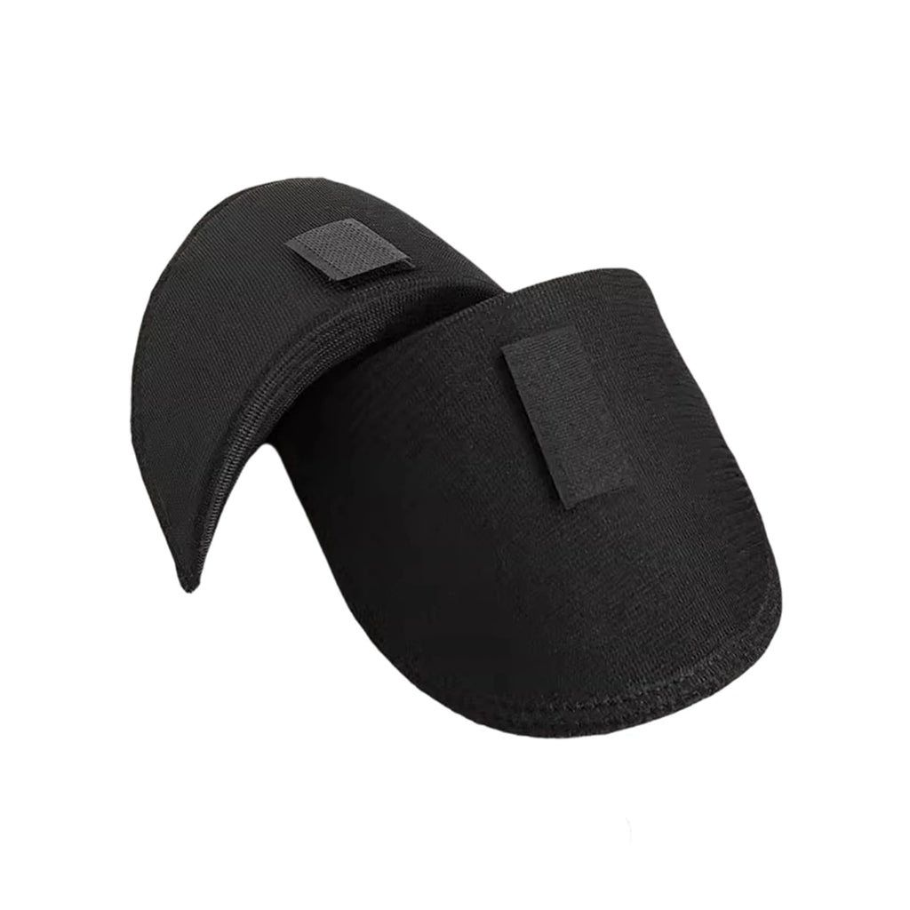 2PCS Detachable Sponge Shoulder Pads Suitable for DIY Jackets and Fashion Accessories Breathable Invisible Shoulder Pads Oasis Select Black One Size