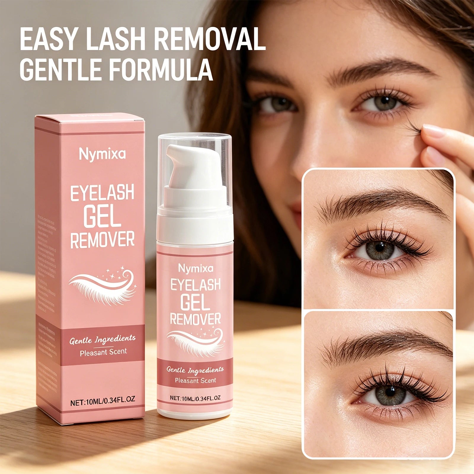 Lash Remover Gel – Eyelash Glue Dissolver Eye Makeup Remover 10ml Eye Makeup Remover Oasis Select