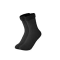 1/2/3pairs Snow Socks Middle Tube Solid Winter Plus Velvet Thick Keep Warm And Cold Socks Comfortable Mens Womens Floor Socks Oasis Select black 1pair